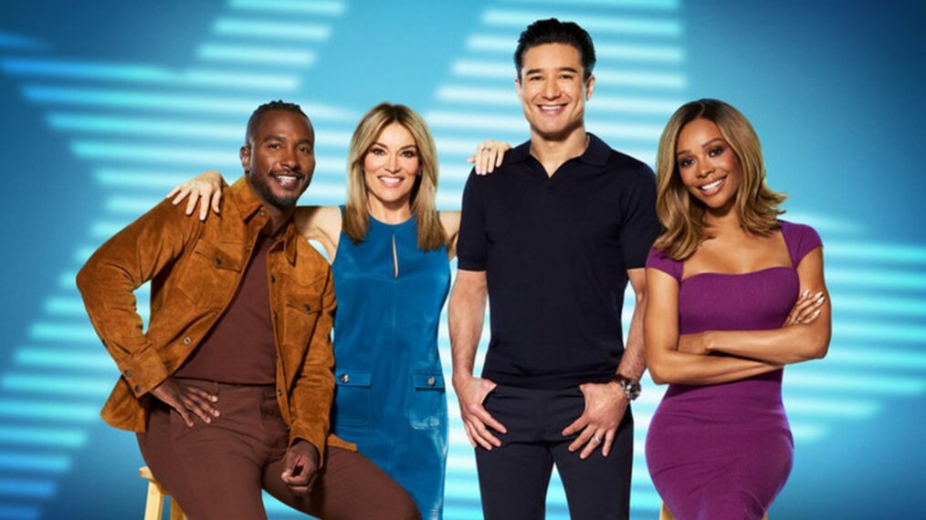 Scott Evans, Kit Hoover, Mario Lopez, and Zuri Hall for 'Access Hollywood'