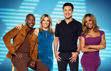 Scott Evans, Kit Hoover, Mario Lopez, and Zuri Hall for 'Access Hollywood'