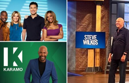 'Access Hollywood' hosts, Steve Wilkos filming 'The Steve Wilkos Show,' Karamo Brown of 'Karamo'