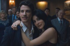 Adam DiMarco and Camila Morrone in 'Something Very Bad Is Going to Happen'