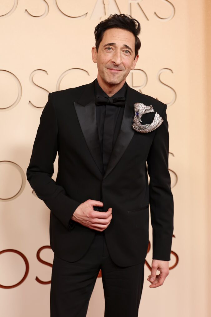 Adrien Brody attends the 98th Oscars at Dolby Theatre on March 15, 2026 in Hollywood, California