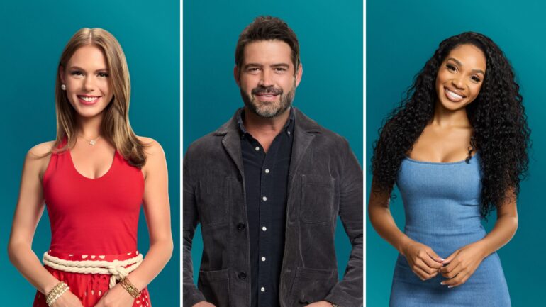 Sophie, Justin, and Vanelle of 'Age of Attraction' Season 1