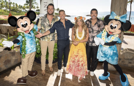 MICKEY MOUSE, LUKE BRYAN, RYAN SEACREST, CARRIE UNDERWOOD, LIONEL RICHIE, MINNIE MOUSE