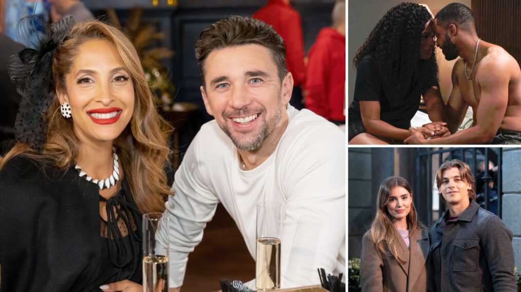 Christel Khalil and Billy Flynn on 'The Young and the Restless,' Arielle Prepetit and Jibre Hordges on 'Beyond the Gates,' Braedyn Bruner and Giovanni Mazza on 'General Hospital'