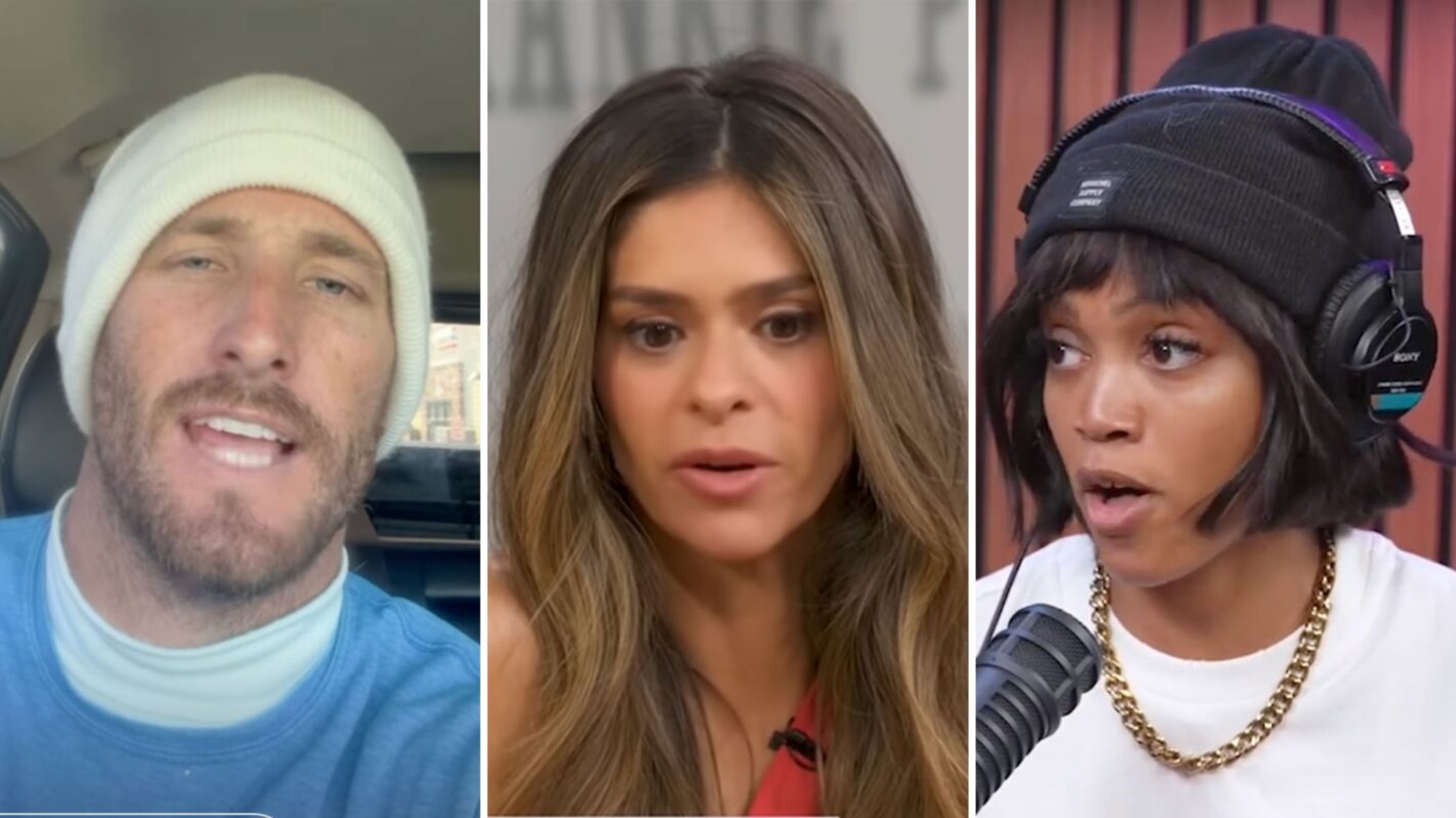 Sam McKinney, Taylor Frankie Paul, and Rachel Lindsay