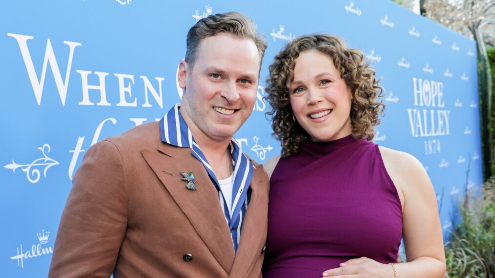 When Calls the Heart': Erin Krakow, Husband Ben Rosenbaum Have Date Night  Before Baby