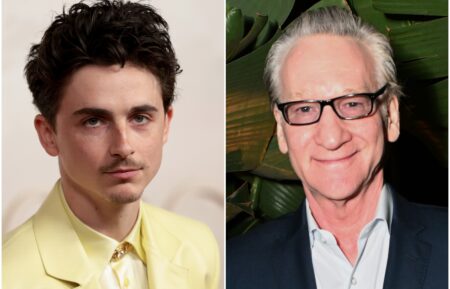 Timothee Chalamet, Bill Maher