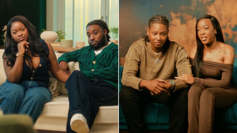 Dami and Jermaine in 'Blue Therapy', Mons and Shay in 'Blue Therapy'