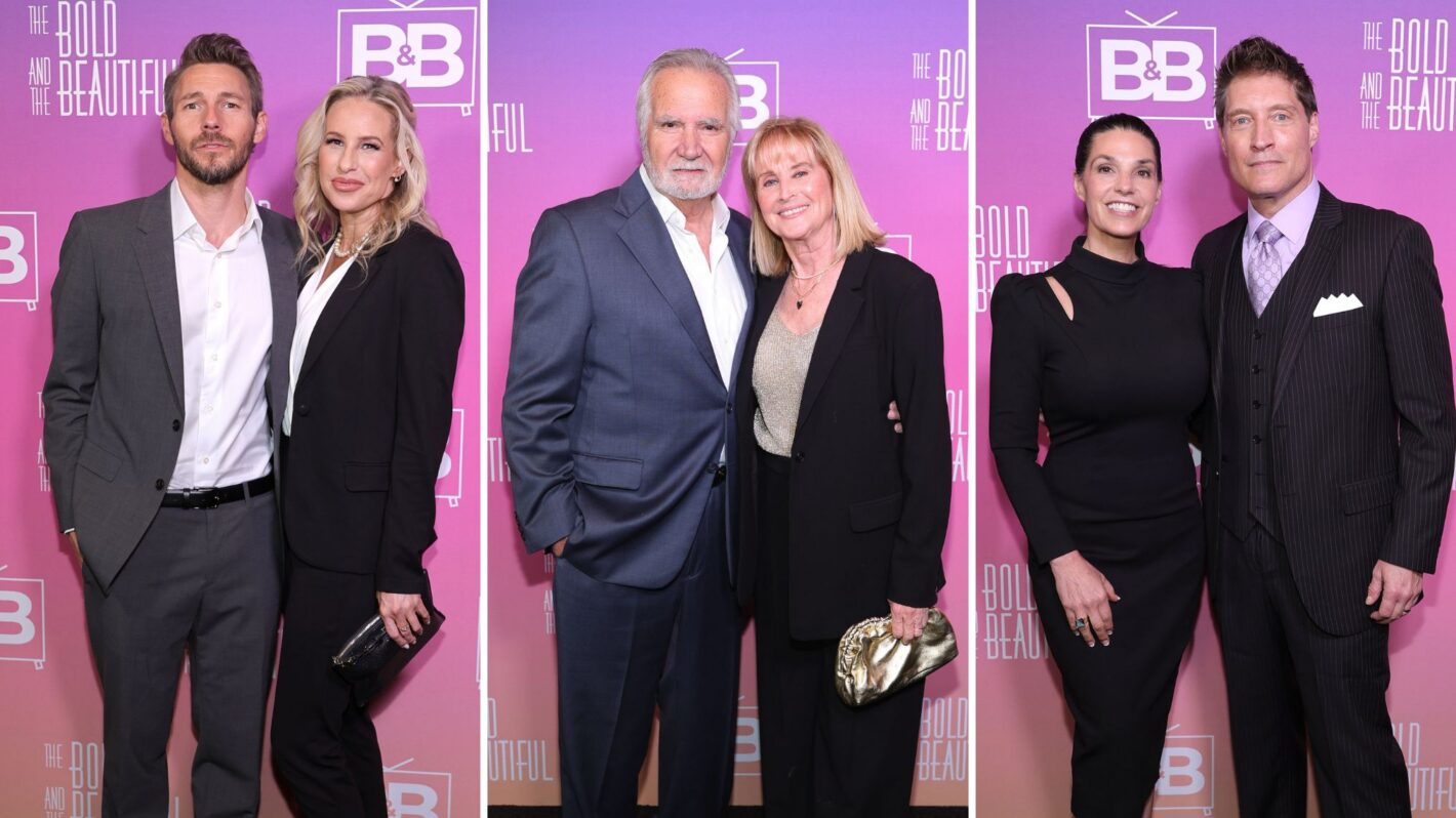 Scott Clifton and Elle Anderson, John McCook and Laurette McCook, and Michele and Sean Kanan at attend 