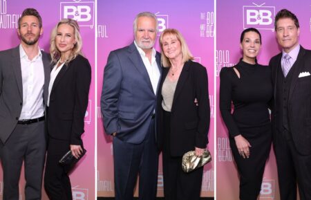 Scott Clifton and Elle Anderson, John McCook and Laurette McCook, and Michele and Sean Kanan at attend 