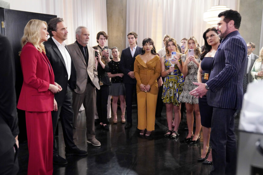 Katherine Kelly Lang, Thorsten Kaye, John McCook, Don Diamont, Heather Tom, Scott Clifton - 'The Bold and the Beautiful'