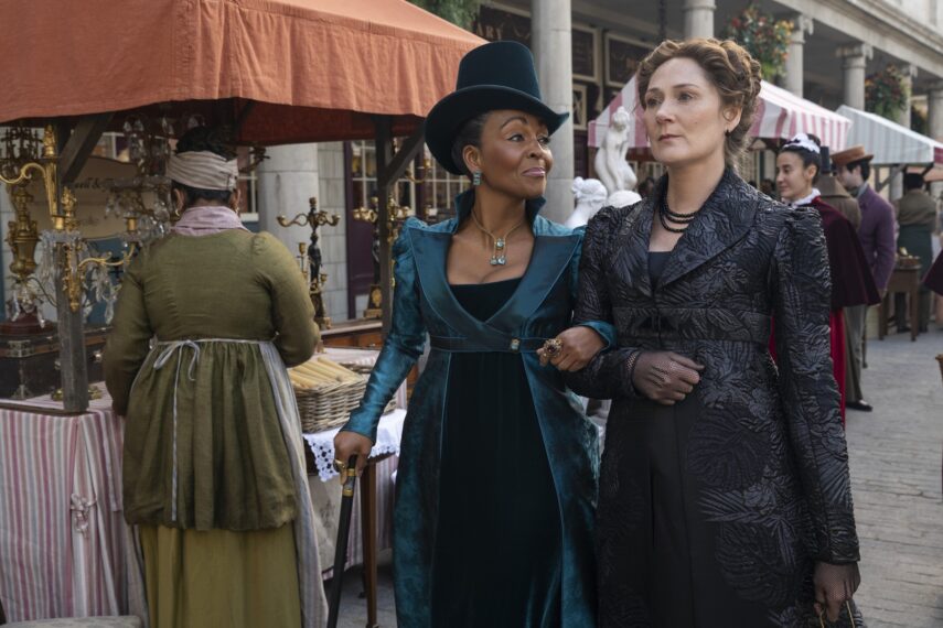 Adjoa Andoh and Ruth Gemmell for 'Bridgerton'
