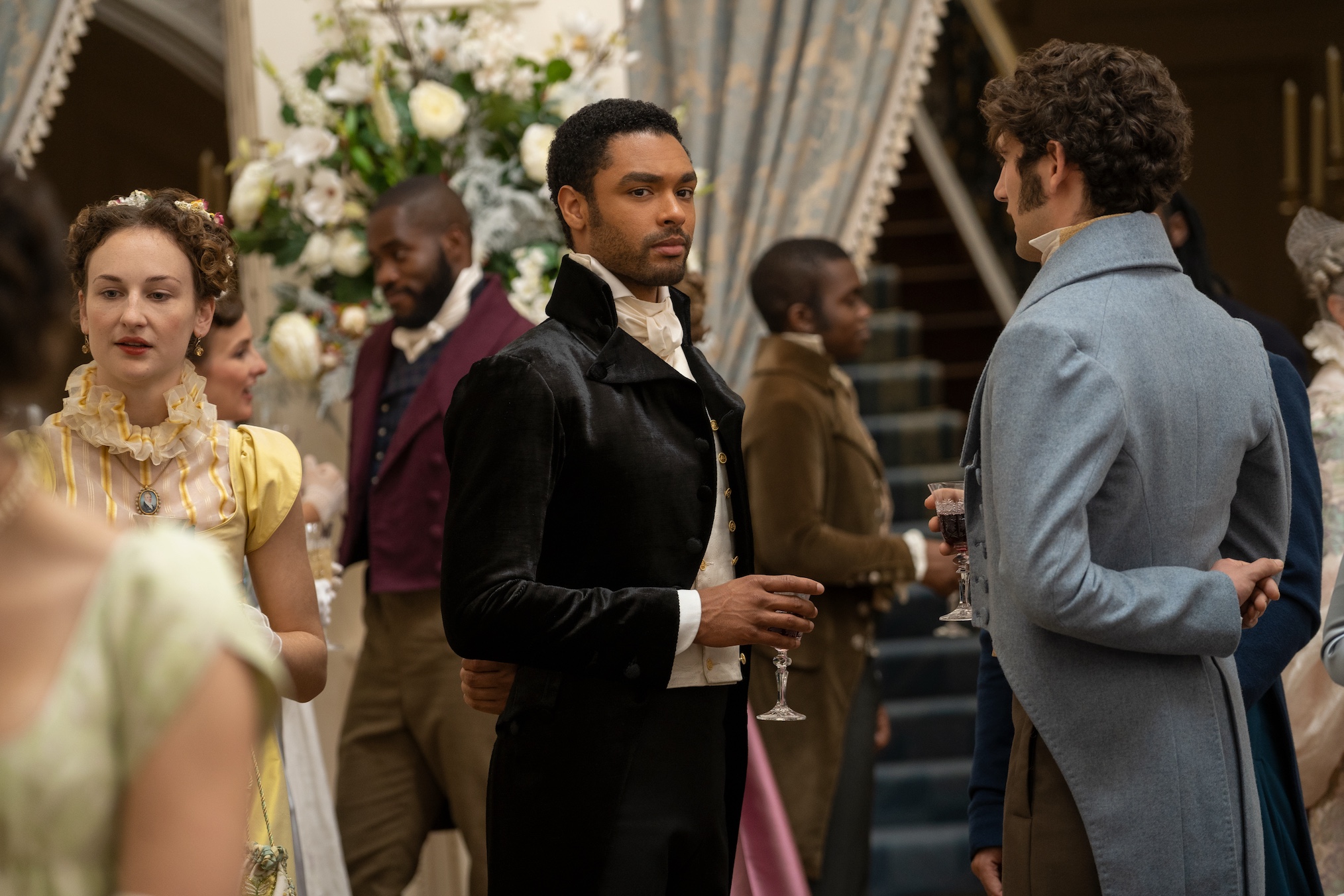 REGÉ-JEAN PAGE as SIMON BASSET in episode 105 of BRIDGERTON