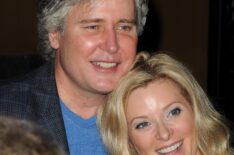 Cady McClain, Michael E. Knight at the All My Children Martin Family Holiday Party