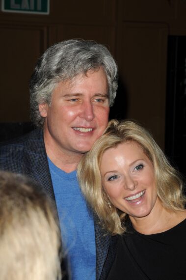 Cady McClain, Michael E. Knight at the All My Children Martin Family Holiday Party