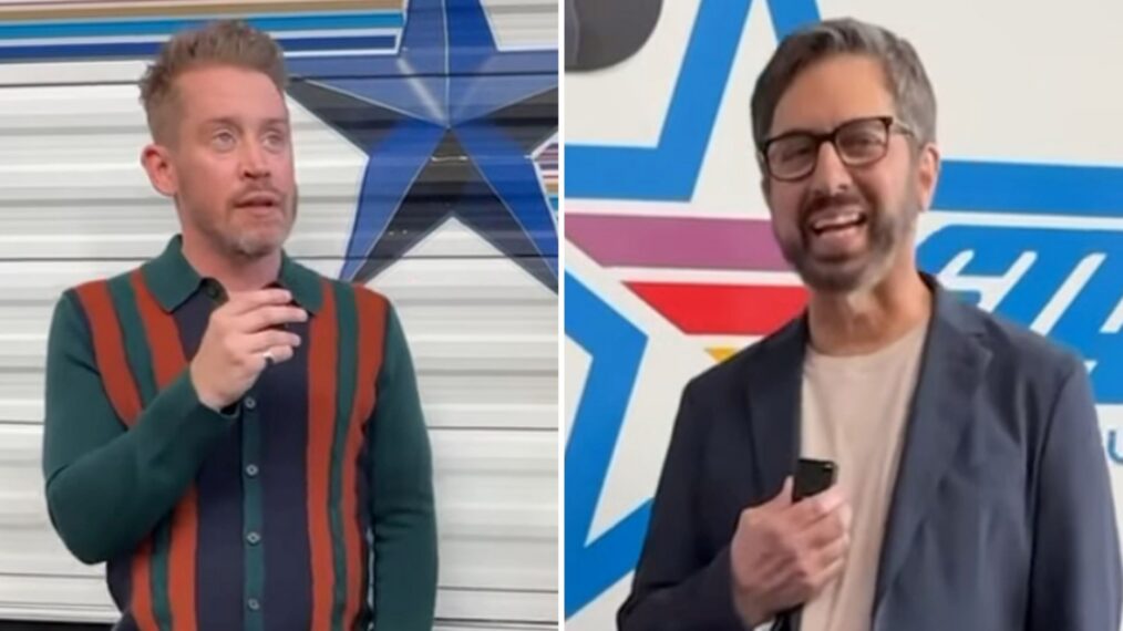 'Celebrity Jeopardy!' contestant Macaulay Culkin (left) and Ray Romano (right)