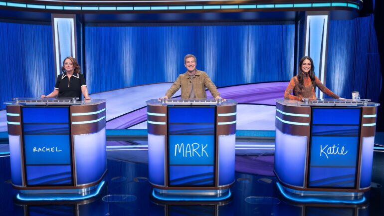 CELEBRITY JEOPARDY! ALL STARS: “QUARTERFINAL #1: Rachel Dratch, Mark Duplass and Katie Nolan” – Hosted by Ken Jennings and featuring returning celebrity contestants competing for a charity of their choice, “Celebrity Jeopardy! All Stars” kicks off with Rachel Dratch, Mark Duplass and Katie Nolan. FRIDAY, MARCH 13 (8:00-9:00 p.m. EDT) on ABC.