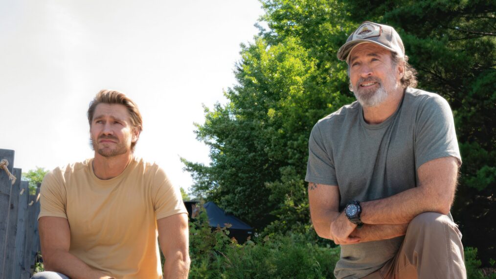 Chad Michael Murray and Scott Patterson