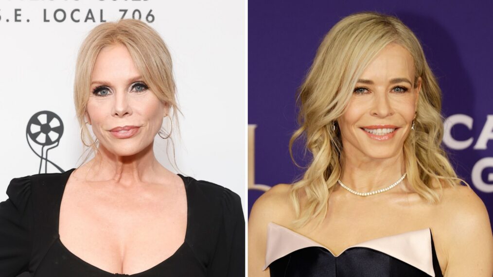 Cheryl Hines and Chelsea Handler