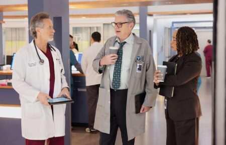 Steven Weber as Dr. Dean Archer, Oliver Platt as Dr. Daniel Charles, S. Epatha Merkerson as Sharon Goodwin — 'Chicago Med' Season 11 Episode 14 
