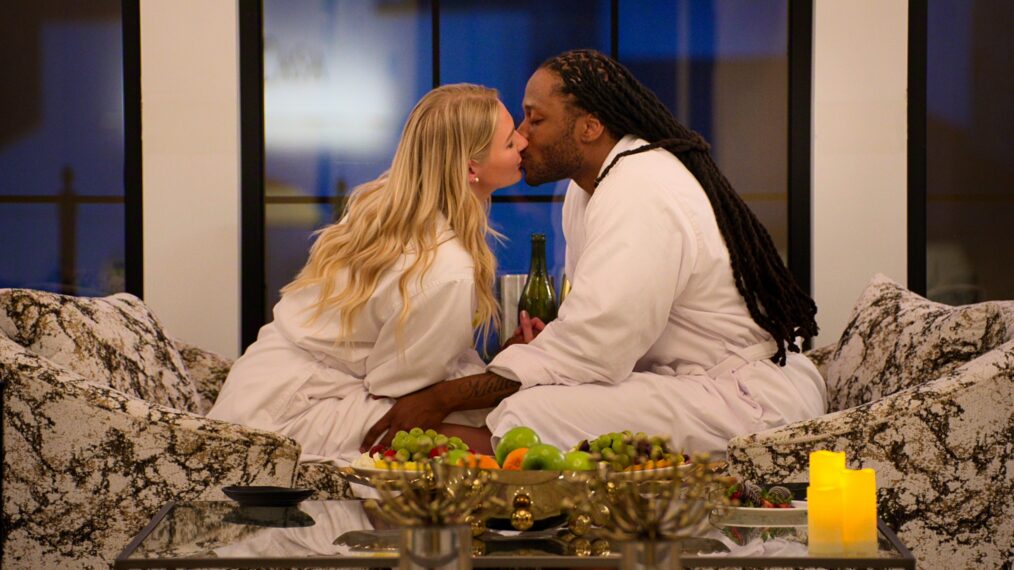 Christine Hamilton, Dr Vic St John in episode 1011 of Love is Blind.