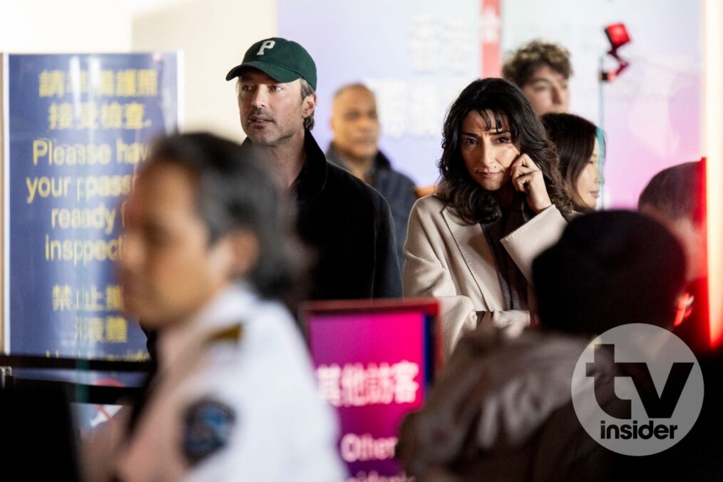 Carlo Marks as Eddie Montrose and Necar Zadegan as Deputy Chief of Station Nikki Reynard — 'CIA' Season 1 Episode 3 