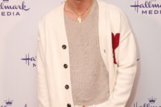 Danny Griffin of 'Gilded Newport Mysteries: Murder at the Breakers' attends the Hallmark Media session of the 2024 TCA Winter Press Tour at The Langham Huntington, Pasadena on February 06, 2024 in Pasadena, California.