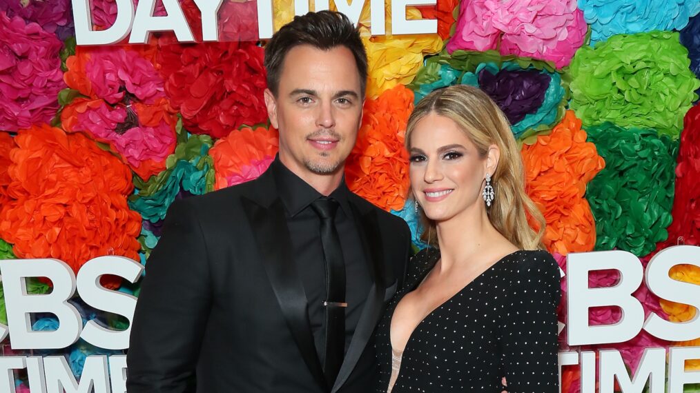 Darin Brooks and Kelly Kruger attend CBS Daytime Emmy Awards After Party at Pasadena Convention Center on May 05, 2019 in Pasadena, California.