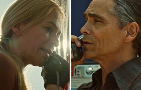 Franka Potente and Zahn McClarnon in 'Dark Winds' Season 4