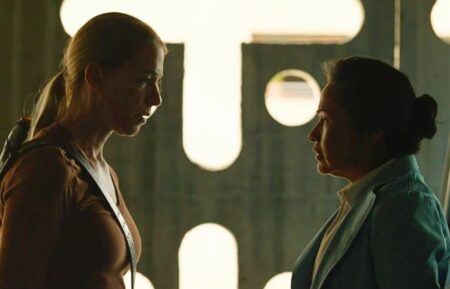 Franka Potente and Deanna Allison in 'Dark Winds' Season 4