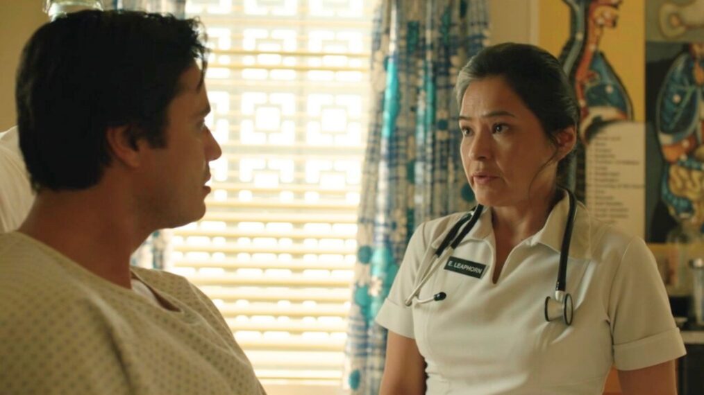 Kiowa Gordon and Deanna Allison in 'Dark Winds' Season 4 