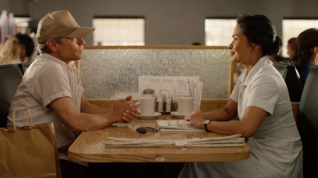 Zahn McClarnon and Deanna Allison in 'Dark Winds' Season 4