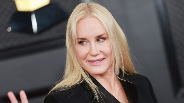 Daryl Hannah attends the 65th GRAMMY Awards on February 05, 2023 in Los Angeles, California.