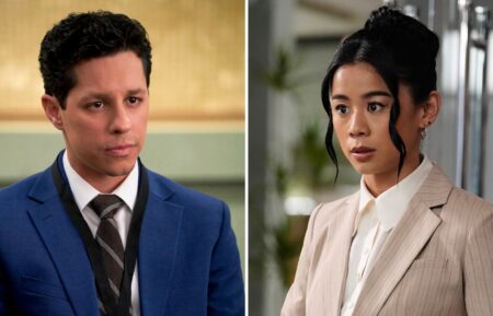 David Del Rio and Leah Lewis