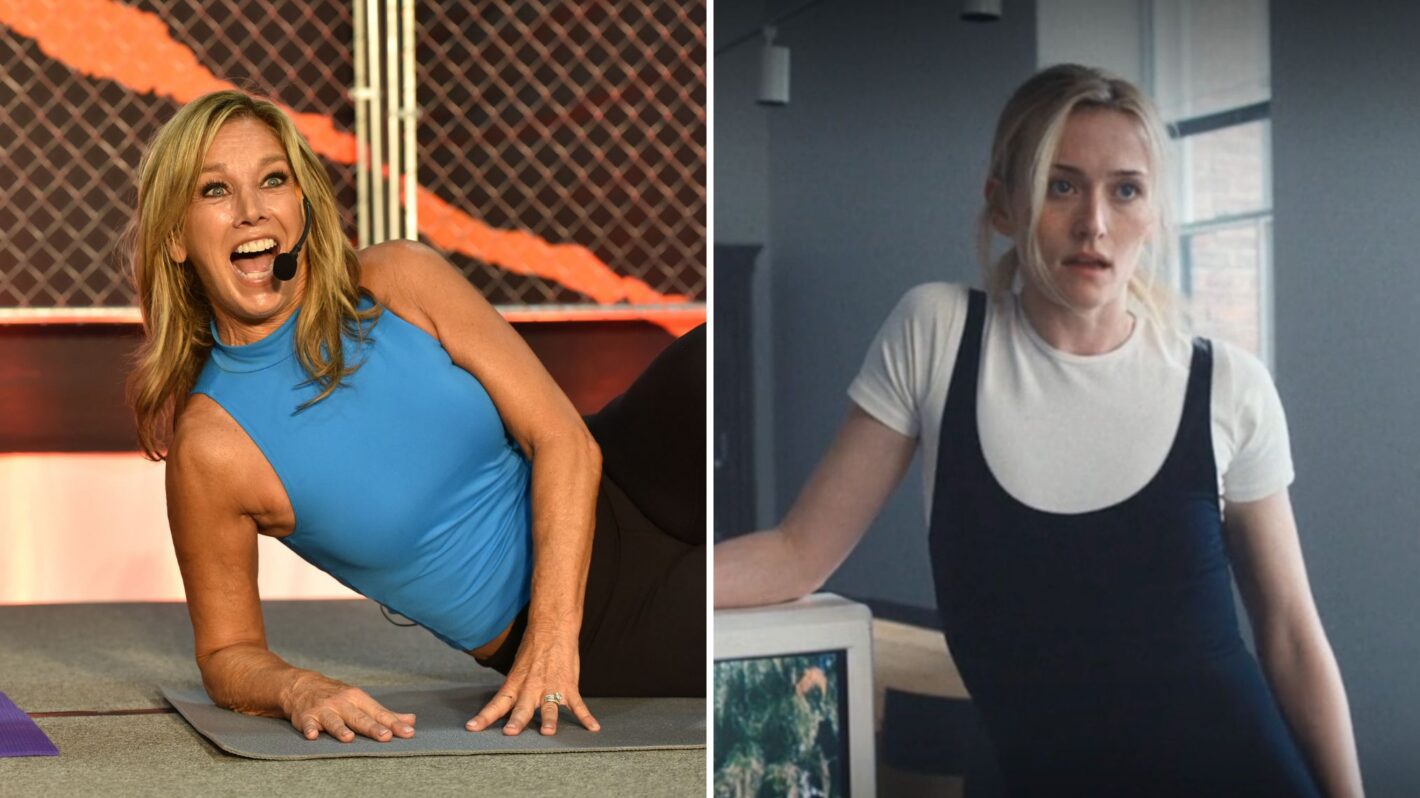 Fitness experts Denise and Katie Austin teach a Total Body Workout for EveryBODY during the first day of the Wellness Your Way Festival at the Colorado Convention Center on August 16, 2019 in Denver, Colorado; Sarah Pidgeon as Carolyn Bessette in 'Love Story'