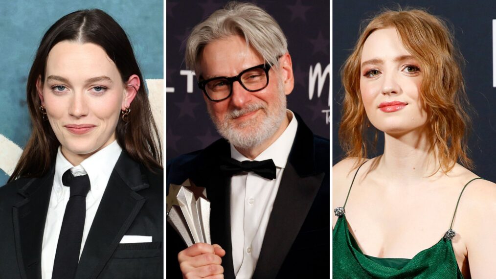 Victoria Pedretti, Peter Gould, and Keira Allen for 'Disinherited'