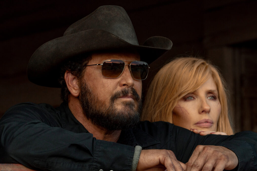 Kelly Reilly as Beth Dutton and Cole Hauser as Rip Wheeler in 'Dutton Ranch' Season 1 Episode 1