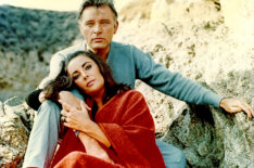 Richard Burton, Elizabeth Taylor in 'Sandpiper'