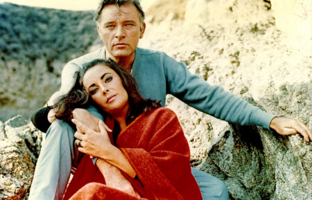 Richard Burton, Elizabeth Taylor in 'Sandpiper'