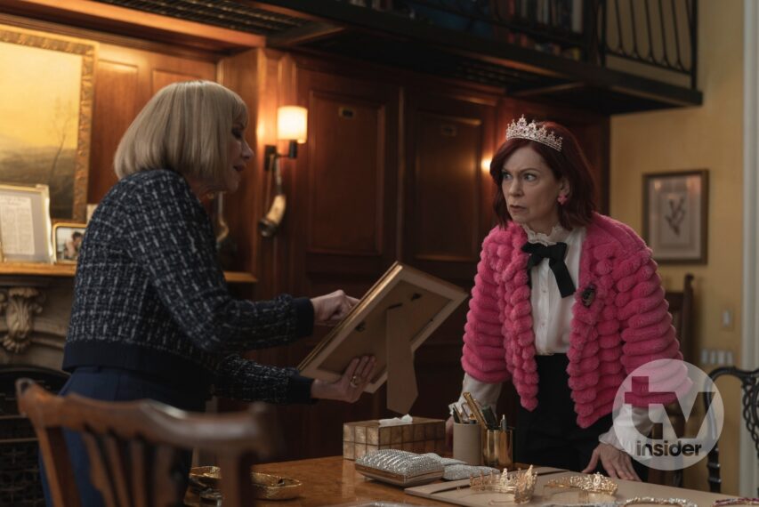 J. Smith-Cameron and Carrie Preston in 'Elsbeth' Season 3 Episode 14