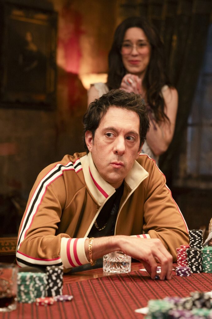 Jonathan Kite and Sheila Carrasco in 'Ghosts' Season 5