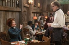 Rebecca Wisocky and Jeff Hiller in 'Ghosts'