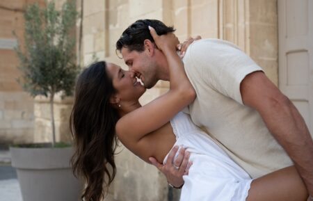 Tim and Gia on Love Overboard