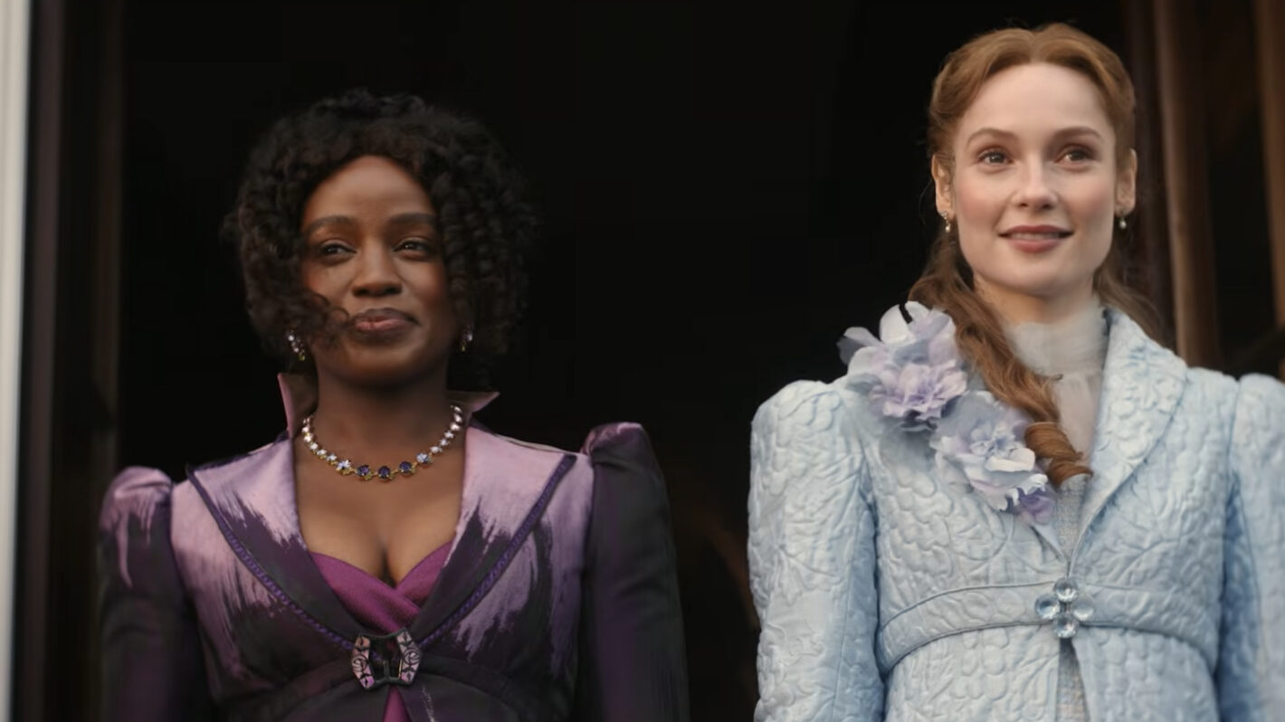 Masali Baduza and Hannah Dodd in 'Bridgerton' Season 5