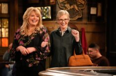 Melissa Peterman and Jane Lynch in 'Happy's Place' Season 2