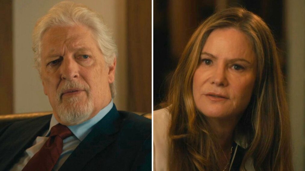 Clancy Brown and Jennifer Jason Leigh in 'High Potential' Season 2