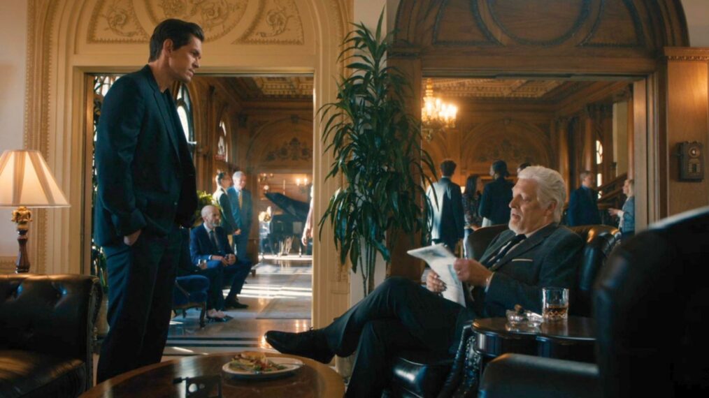 Steve Howey and Clancy Brown in 'High Potential' Season 2 