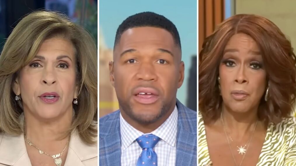 Hoda Kotb, Michael Strahan, and Gayle King