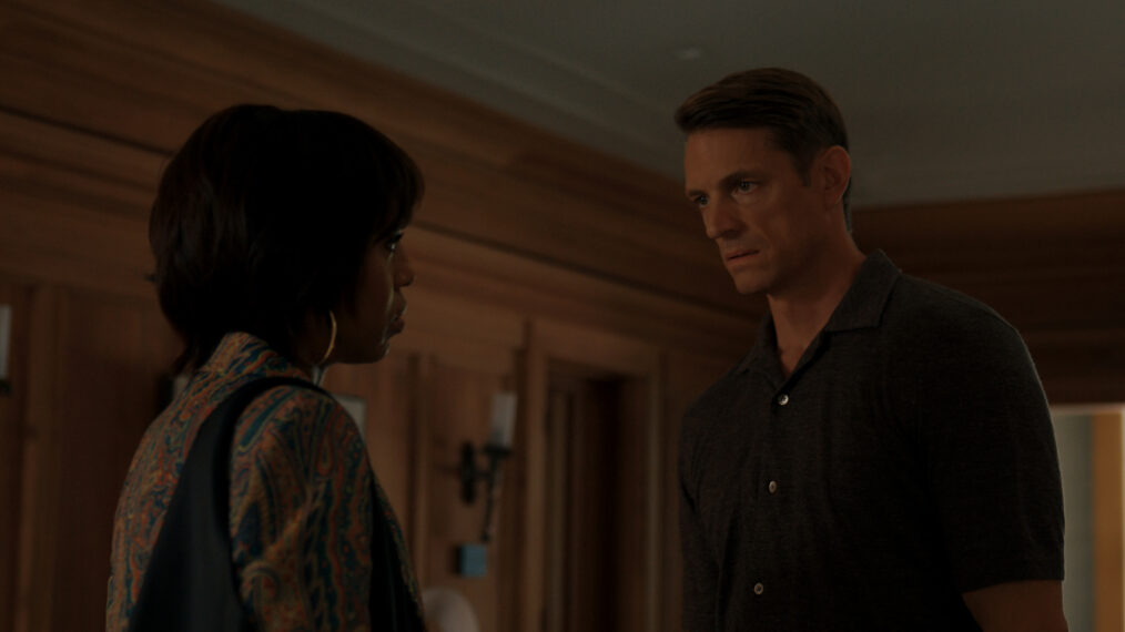 Kerry Washington and Joel Kinnaman