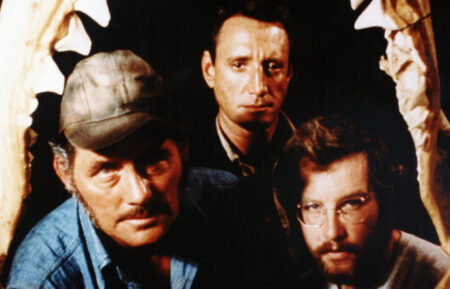 JAWS, Robert Shaw, Roy Scheider, Richard Dreyfuss, 1975
